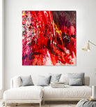 All that jazz by Doris Savard on GIANT ART - red abstract