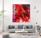 All that jazz by Doris Savard on GIANT ART - red abstract