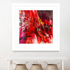 All that jazz by Doris Savard on GIANT ART - red abstract