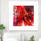 All that jazz by Doris Savard on GIANT ART - red abstract