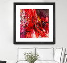 All that jazz by Doris Savard on GIANT ART - red abstract
