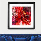 All that jazz by Doris Savard on GIANT ART - red abstract