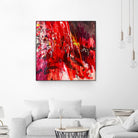 All that jazz by Doris Savard on GIANT ART - red abstract