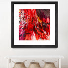 All that jazz by Doris Savard on GIANT ART - red abstract