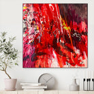 All that jazz by Doris Savard on GIANT ART - red abstract