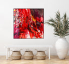 All that jazz by Doris Savard on GIANT ART - red abstract
