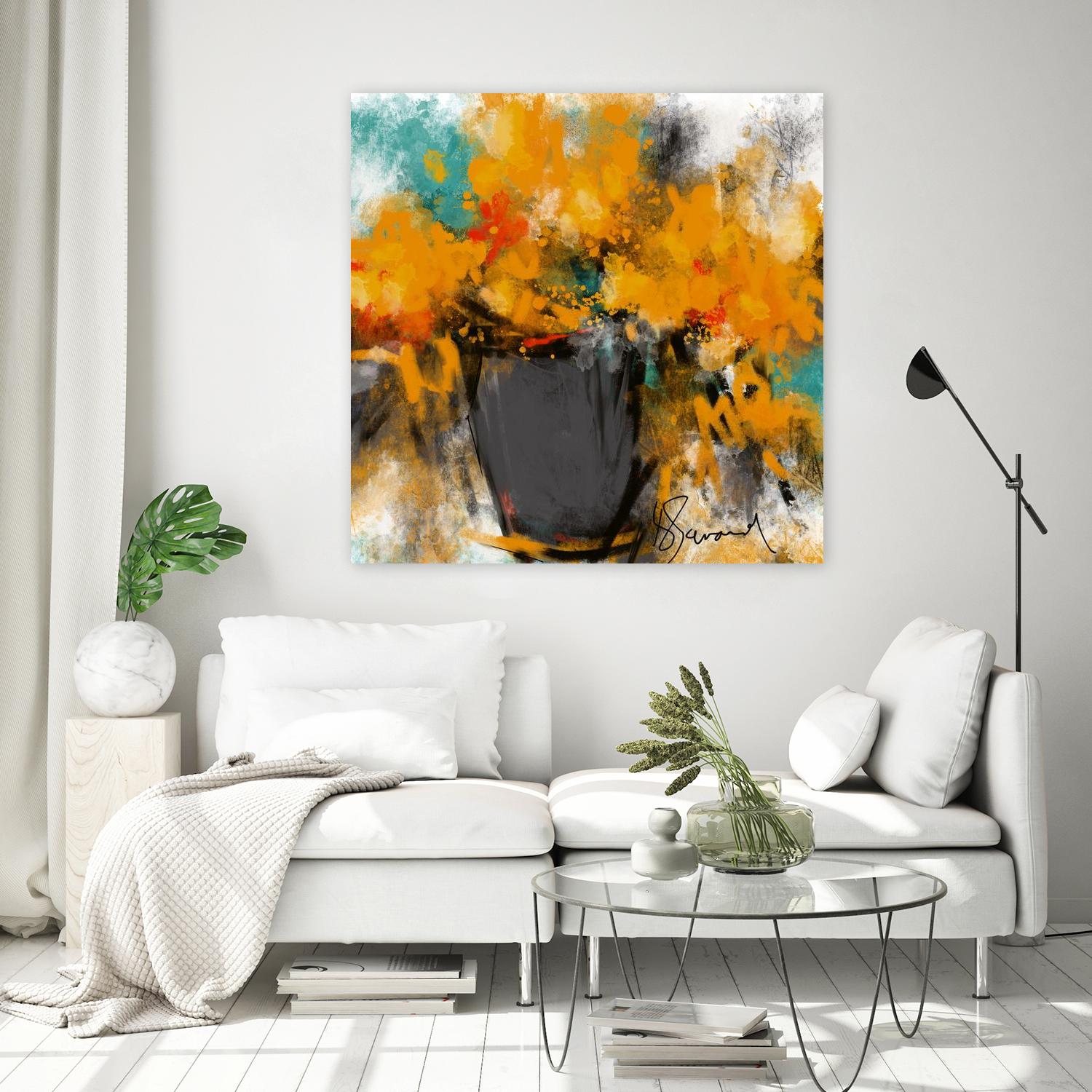 Spring time by Doris Savard on GIANT ART - yellow digital canadian artists