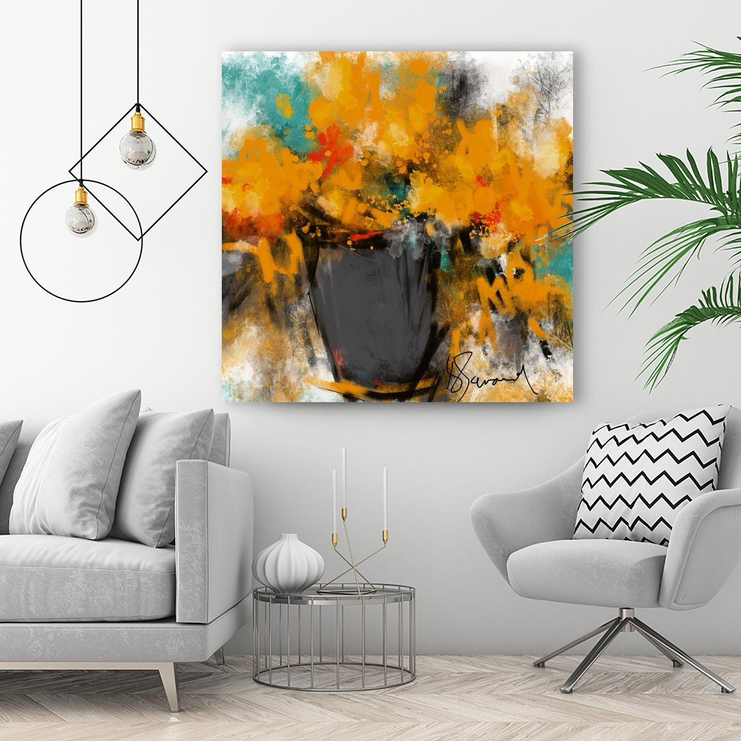 Spring time by Doris Savard on GIANT ART - yellow digital canadian artists