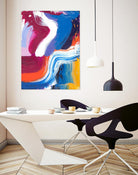 Just a wee one by Claire Desjardins on GIANT ART - orange abstract canadian