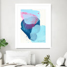 Along the shore 02 by Claire Desjardins on GIANT ART - pink abstract canadian