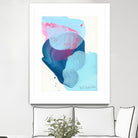 Along the shore 02 by Claire Desjardins on GIANT ART - pink abstract canadian