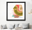 Night on the town by Claire Desjardins on GIANT ART - orange abstract