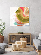 Night on the town by Claire Desjardins on GIANT ART - orange abstract canadian