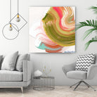 Night on the town by Claire Desjardins on GIANT ART - orange abstract canadian