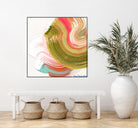 Night on the town by Claire Desjardins on GIANT ART - orange abstract