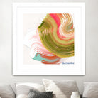 Night on the town by Claire Desjardins on GIANT ART - orange abstract