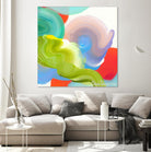 Vav 05 by Claire Desjardins on GIANT ART - pink abstract