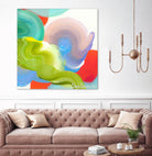 Vav 05 by Claire Desjardins on GIANT ART - pink abstract