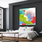 Vav 05 by Claire Desjardins on GIANT ART - pink abstract