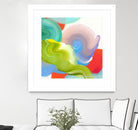 Vav 05 by Claire Desjardins on GIANT ART - pink abstract