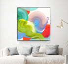 Vav 05 by Claire Desjardins on GIANT ART - pink abstract