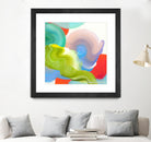 Vav 05 by Claire Desjardins on GIANT ART - pink abstract