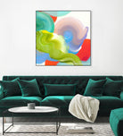 Vav 05 by Claire Desjardins on GIANT ART - pink abstract