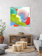 Vav 05 by Claire Desjardins on GIANT ART - red abstract canadian