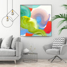 Vav 05 by Claire Desjardins on GIANT ART - pink abstract