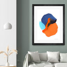 The space in between 63 by Claire Desjardins on GIANT ART - orange abstract