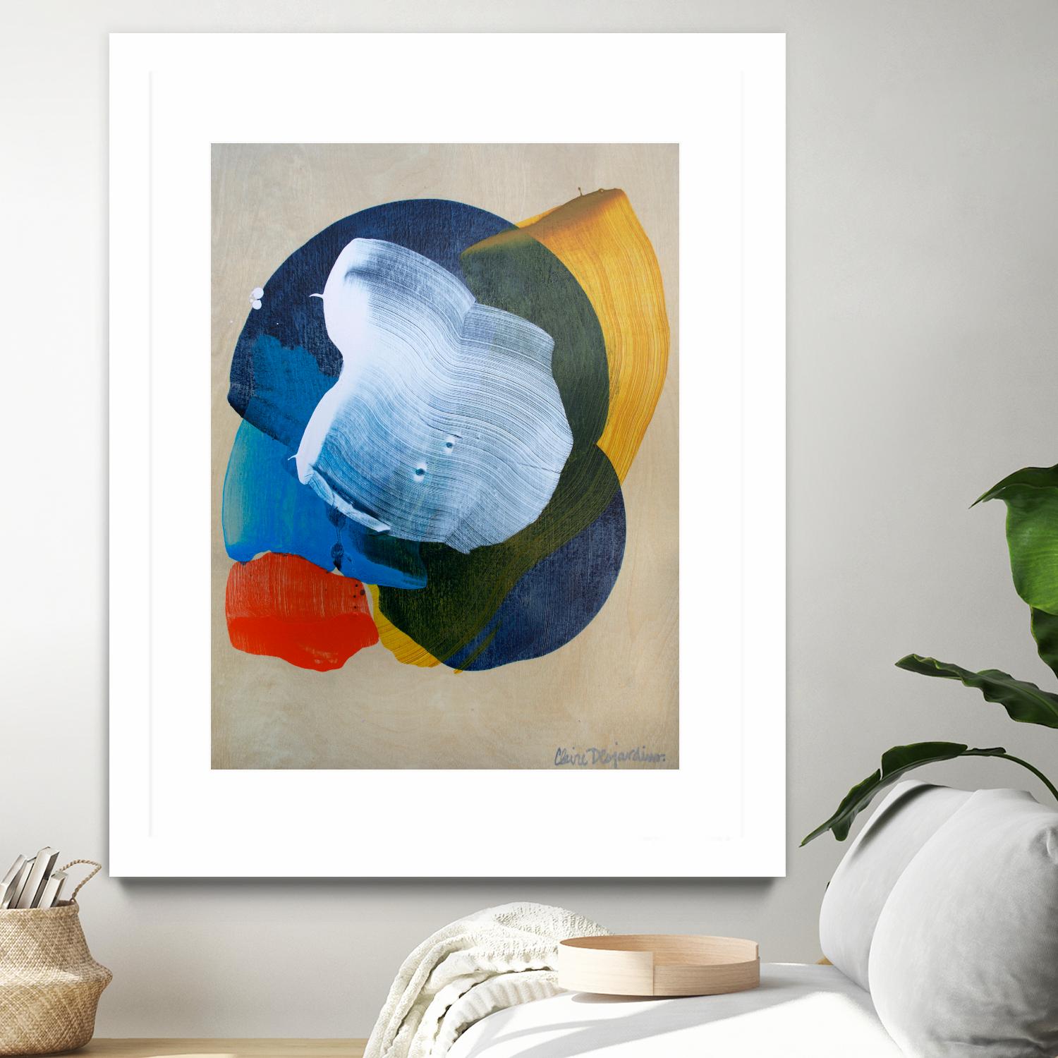 SoCal 01 by Claire Desjardins on GIANT ART - red abstract canadian