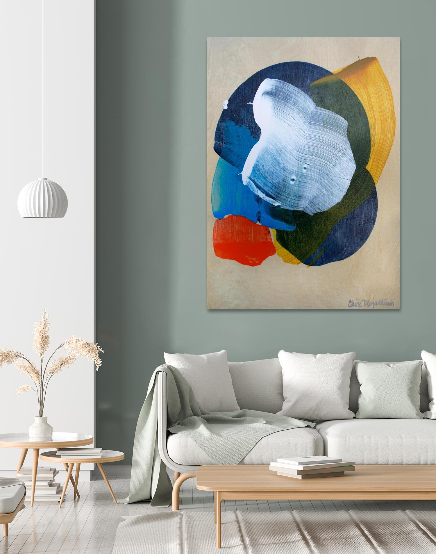 SoCal 01 by Claire Desjardins on GIANT ART - red abstract canadian