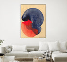 Socal 04 by Claire Desjardins on GIANT ART - red abstract
