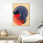 Socal 04 by Claire Desjardins on GIANT ART - red abstract