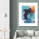 Thinking about it by Claire Desjardins on GIANT ART - orange abstract canadian