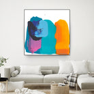 Love 06 by Claire Desjardins on GIANT ART - orange abstract