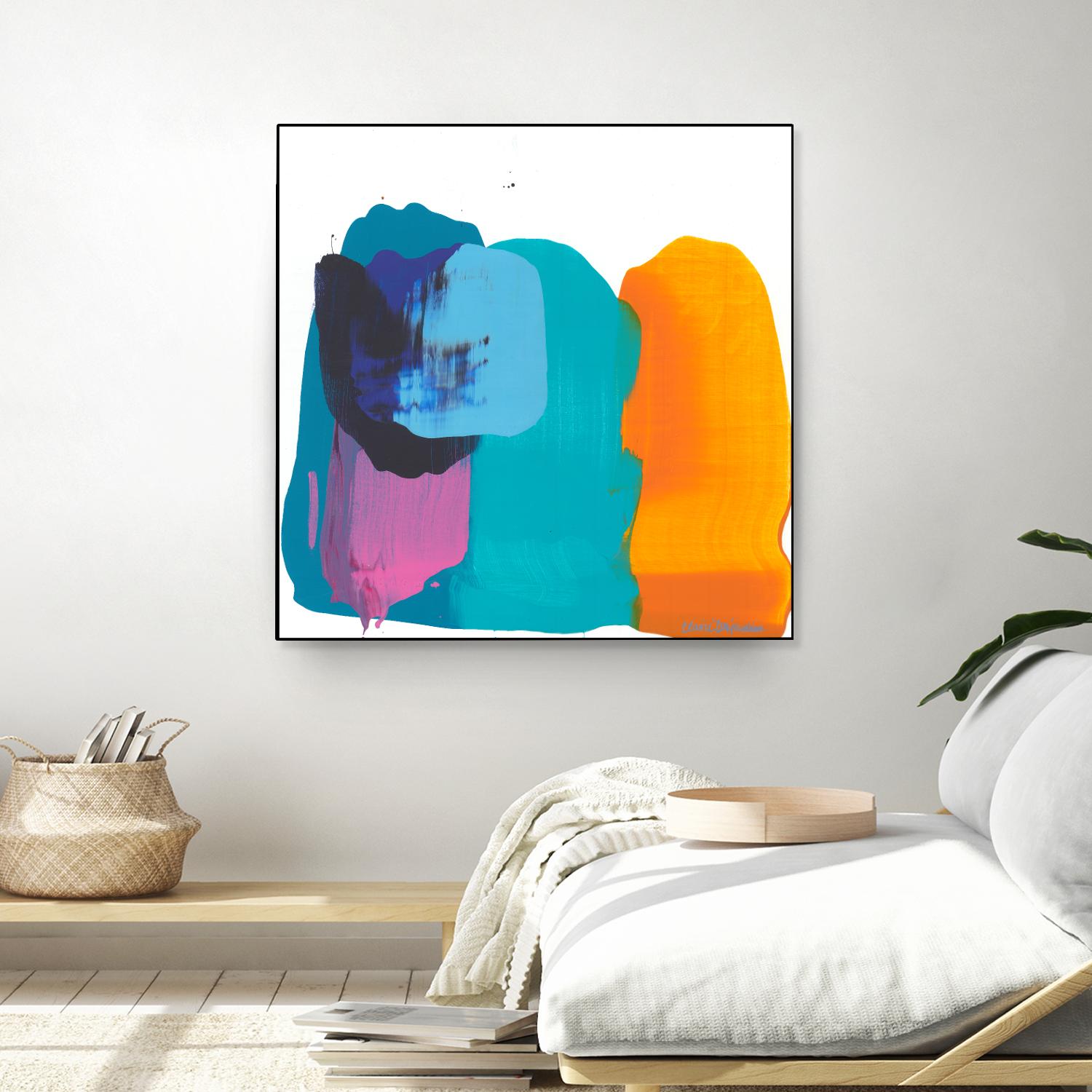 Love 06 by Claire Desjardins on GIANT ART - orange abstract