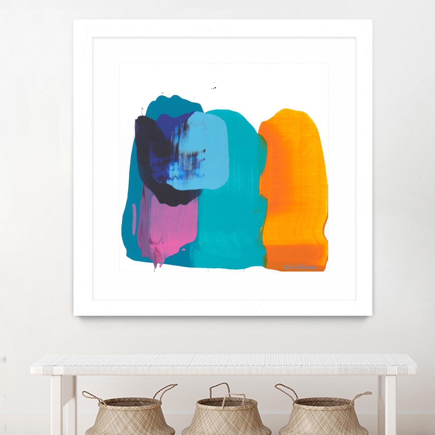 Love 06 by Claire Desjardins on GIANT ART - orange abstract
