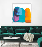 Love 06 by Claire Desjardins on GIANT ART - orange abstract