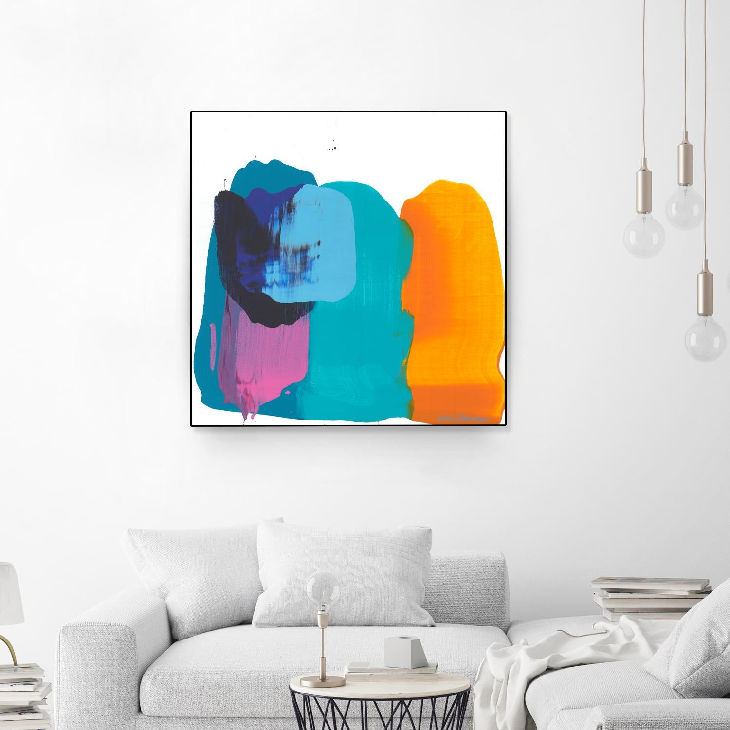 Love 06 by Claire Desjardins on GIANT ART - orange abstract