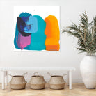 Love 06 by Claire Desjardins on GIANT ART - orange abstract canadian