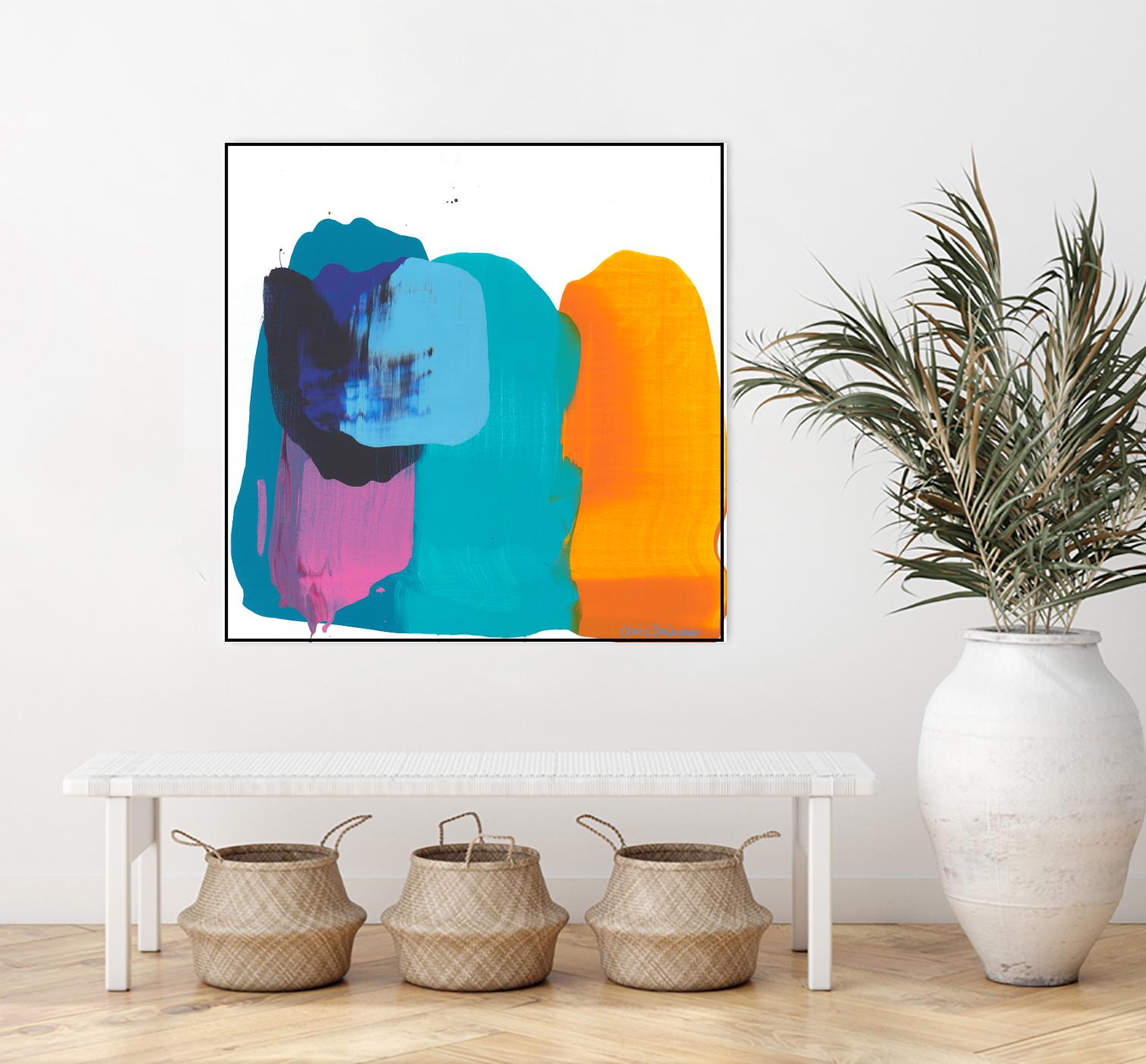 Love 06 by Claire Desjardins on GIANT ART - orange abstract