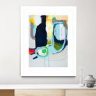 Old Tricks by Claire Desjardins on GIANT ART - yellow abstract