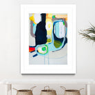 Old Tricks by Claire Desjardins on GIANT ART - yellow abstract