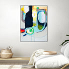 Old Tricks by Claire Desjardins on GIANT ART - yellow abstract
