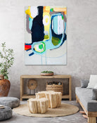 Old Tricks by Claire Desjardins on GIANT ART - yellow abstract
