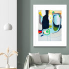 Old Tricks by Claire Desjardins on GIANT ART - yellow abstract