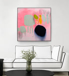 My safe and sound by Claire Desjardins on GIANT ART - pink abstract