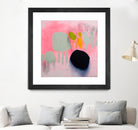 My safe and sound by Claire Desjardins on GIANT ART - pink abstract