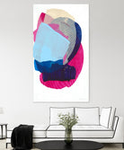 California 04 by Claire Desjardins on GIANT ART - bleu abstract